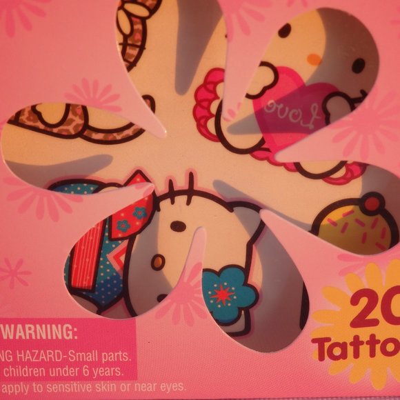 Hello Kitty Temporary Tattoos - Picture 2 of 5